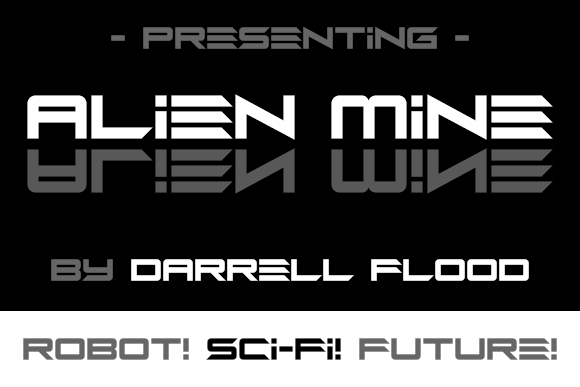 Alien Mine: A Futuristic Font for Modern Workflows