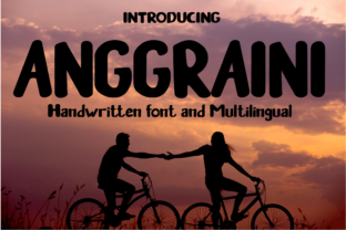Anggraini: A Cheerful Display Font for Creative Projects