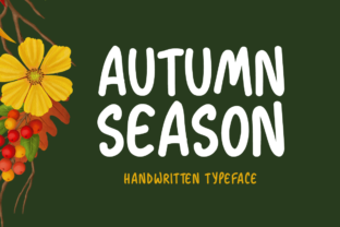 Autumn Season: A Beautiful Font for Your Fall Projects