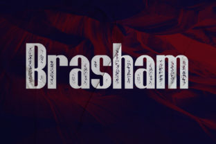Brasham: A Bold Font for Creative Impact