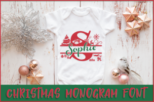 Christmas Monogram: A Festive Font for Holiday Inspiration