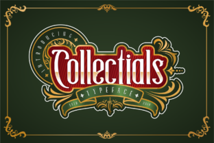 Collectials: The Bold, Magical Display Font for Circus & Carnival Vibes