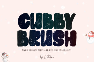 Cubby Crush: A Sweet and Naturally Chubby Display Font
