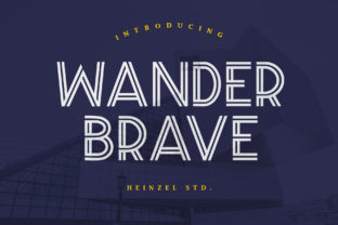 Discover the Timeless Appeal of Wander Brave: A Classic Display Font