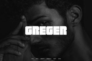 Greger: A Modern Display Font for Impactful Headlines