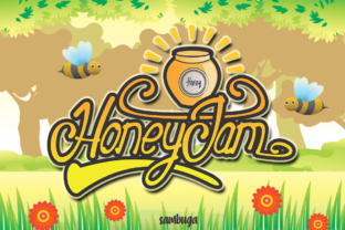Honey Jam: A Sweet, Natural Display Font for Modern Design