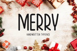 Merry: A Cozy, Bold Christmas Font That Elevates Your Design