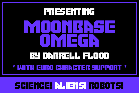 Moonbase Omega: The Bold Font Redefining Futuristic Design