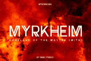 Myrkheim: Where Typographic Innovation Meets Functional Clarity