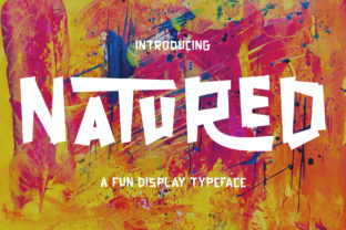 Natured: Where Bold Typography Meets Modern Creative Confidence