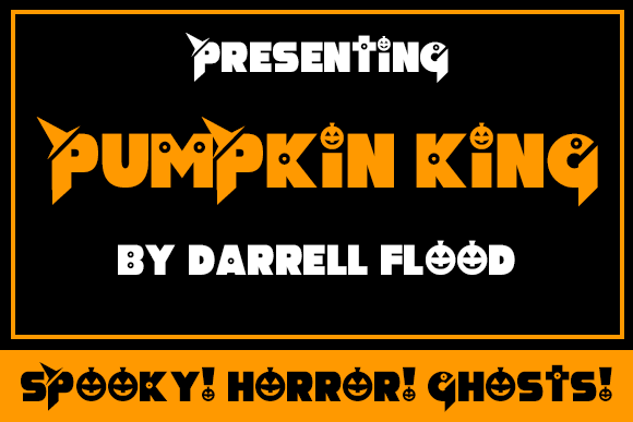 Pumpkin King: A Bold Halloween Font for Spooky Success