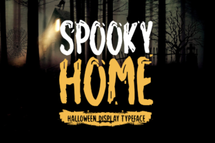 Spooky Home: A Halloween Font That Brings Fear and Beauty Together