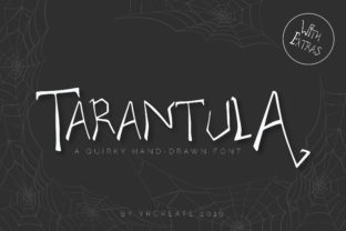 Tarantula: A Halloween Font for Spine-Tingling Style